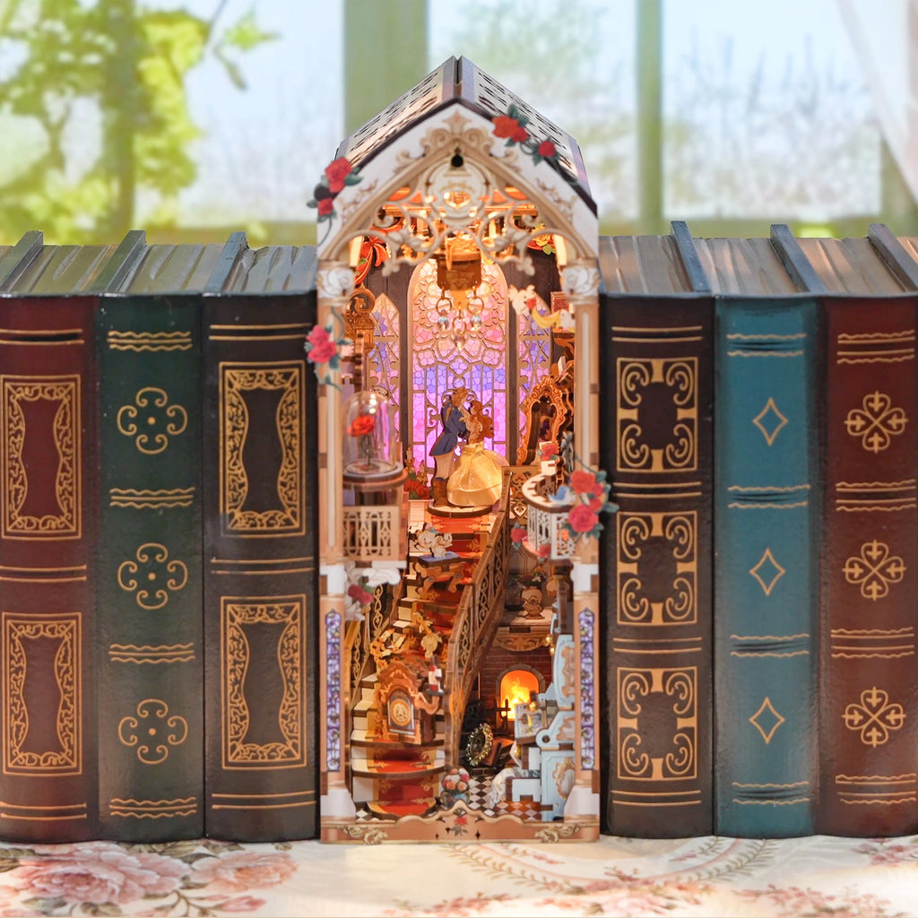 Beauty and The Beast Themed Book Nook