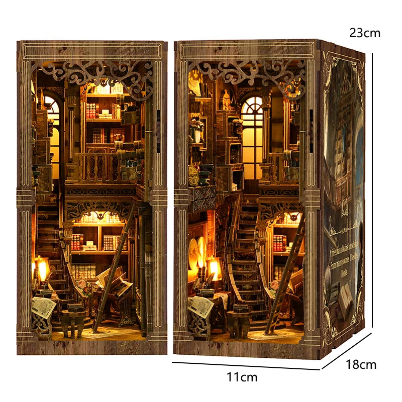 The Magic Library - Harry Potter Themed Book Nook